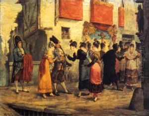 La Semaine Sainte A Seville by Pascual Ortega