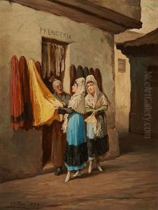 Le Choix Du Tissu by Francisco Javier Ortego Y Vereda