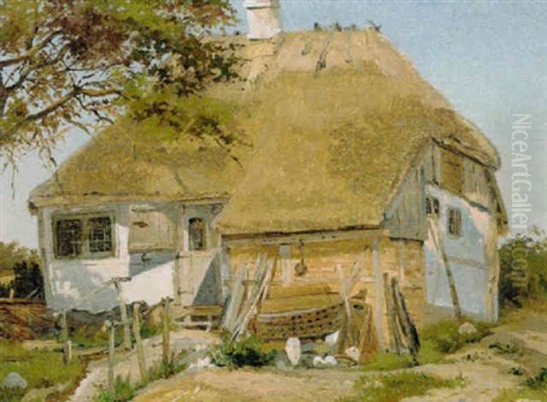 Gammel Fiskerhytte Ved Strandhusene Ved Svendborg - view 1