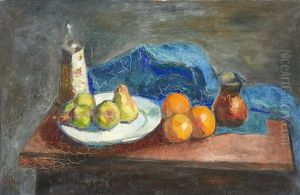 Fruktstilleben by Manuel Ortiz De Zarate