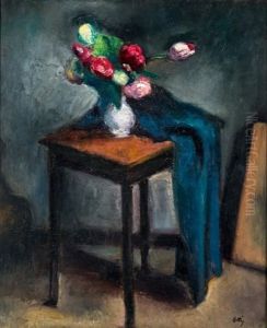 Bouquet De Fleurs by Manuel Ortiz De Zarate