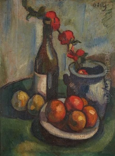 Nature Morte A La Bouteille - view 1
