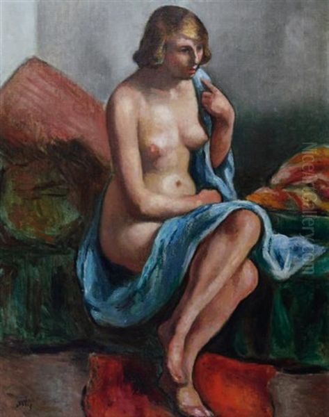 Le Modele Nue Posant Dans L'atelier - view 1