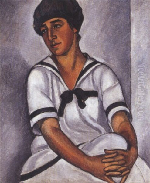Portrait De Madame De Waroquier (?) - view 1