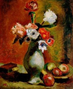 Blumenstilleben Mit Anemonen