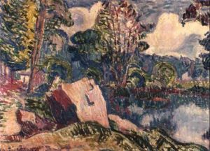 Paysage by Manuel Ortiz De Zarate