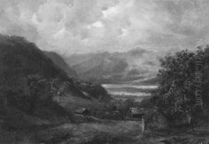 Gebirgslandschaft by David Ortlieb