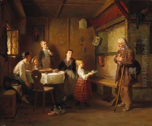 Charitable Children by Friedrich Ortlieb