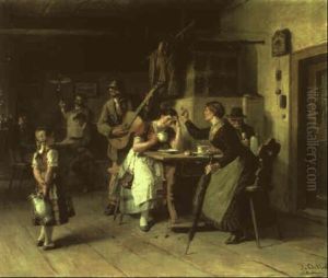 Sonntag In Schwaben by Friedrich Ortlieb