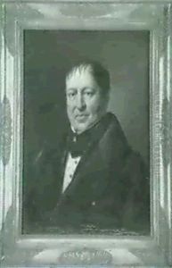 Herrenportrat by Johann Nepomuk Ortlieb