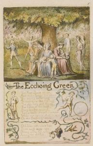 The Ecchoing Green: Both Plates by William Blake