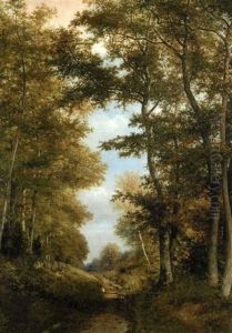 L'allee De Bas Breau A Barbizon (collab. W/theodore Rousseau) L'allee De Bas Breau A Barbizon (collab. W/theodore Rousseau)