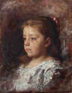 Ritratto Di Fanciulla by Uberto dell' Orto