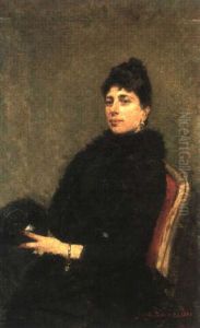 Ritratto Di Donna by Uberto dell' Orto