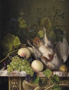 Obst- Und Jagdstillleben by Georgius van Os