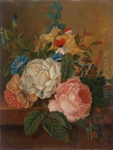 Flower Still Life by Georgius van Os