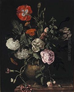 A Still Life With Flowers