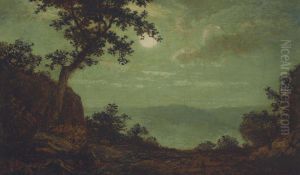 Moonlight Signed 'r.a. Blakelock' by Ralph Albert Blakelock