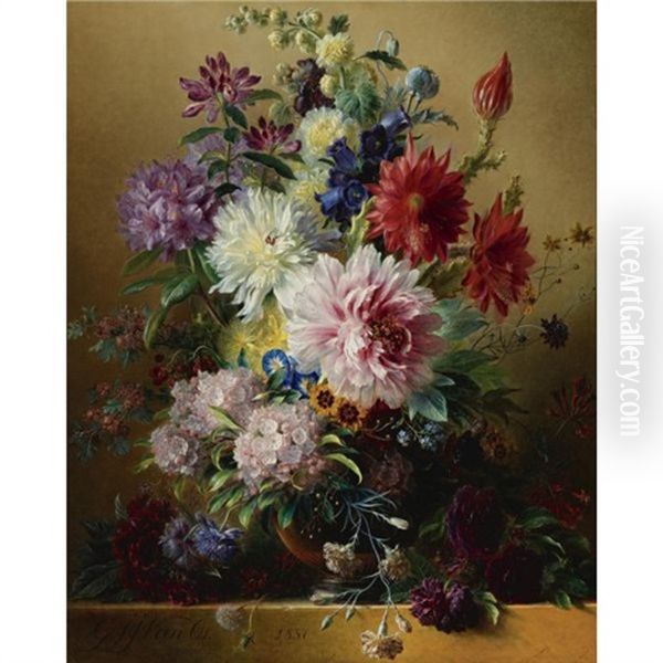 Still Life Of Flowers - view 1