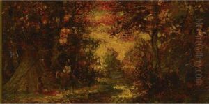 Teepee At Sunset by Ralph Albert Blakelock