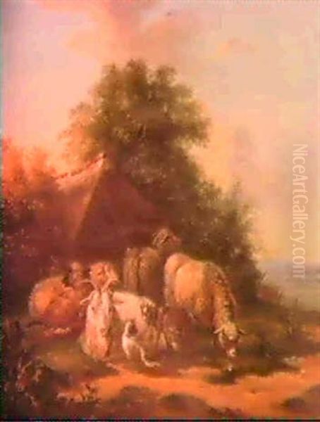 Animals At Pasture - view 1