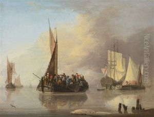 A Ferry Boat by Jan van Os