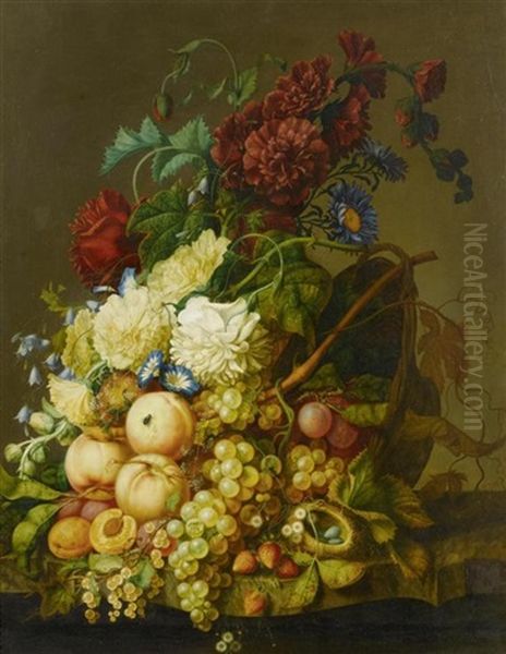 Blumen- Und Fruchtestilleben - view 1