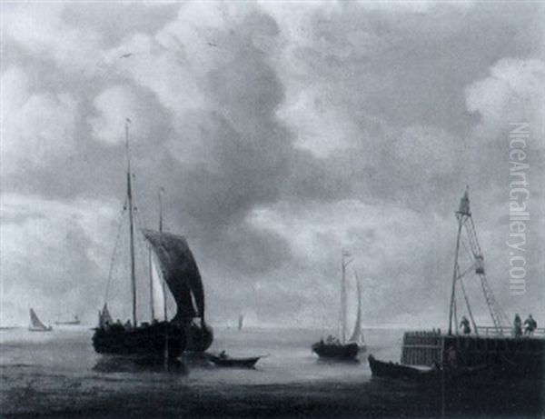 Fishing Boats In A Harbor - view 1