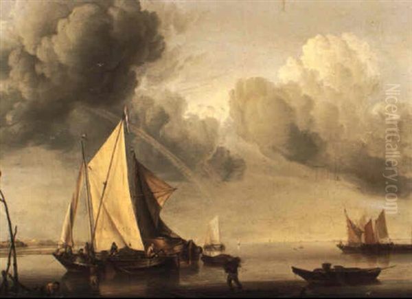 Shipping On An Estuary - view 1