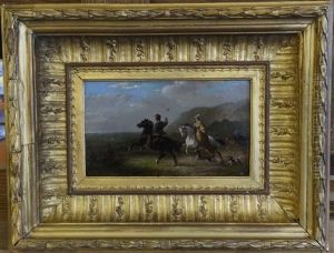 Chasse Au Faucon by Pieter Frederick Van Os