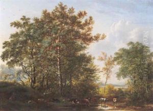 Landschap Me Koeien Landschap Me Koeien