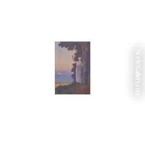 L' Invocation Au Soleil by Alphonse Osbert