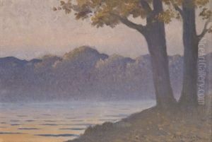 Paysage Au Crepuscule