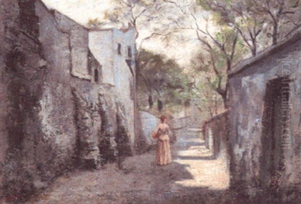 La Rue Saint Vincent A Montmartre - view 1