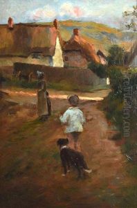 Boy With Sheepdog