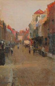 High Street, Rye by Walter Frederick Osborne