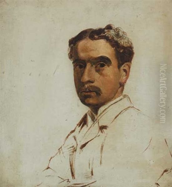 Head Of A Man (the Artist's Uncle?) - view 1