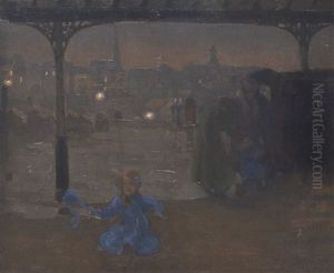 Dun Laoghaire Harbour by Walter Frederick Osborne