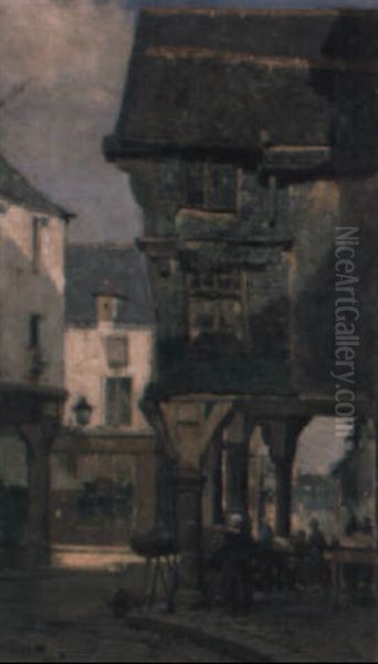Street Scene, Quimperle - view 1