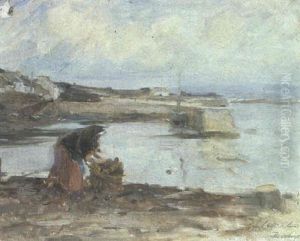 A Fishing Village by Walter Frederick Osborne