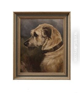 An Irish Wolf Dog - Fiona by William Osborne