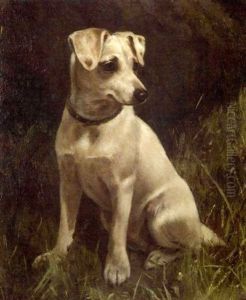 Study Of A Terrier by William Osborne