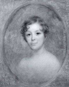 George West Waters / Portrait Of A Boy by Charles Osgood