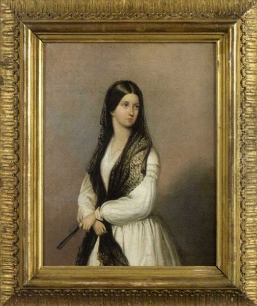 Portrait Of Miss Stebbins Of New York - view 1