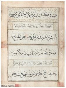 Ketebeli Sulus Nesih Levha by Hafiz Osman