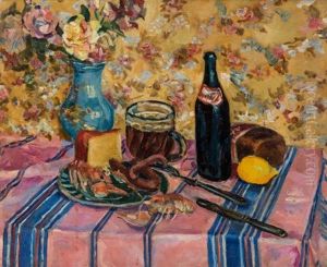 Still Life With A Beer Bottle