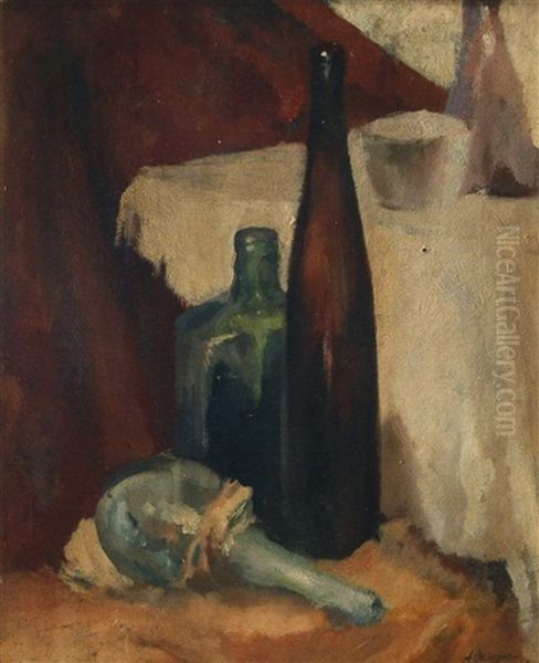 Still Life With Bottles - view 1