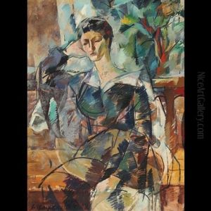 Portrait Of A Young Woman (e. T. Barkova) Portrait Of A Young Woman (e. T. Barkova)