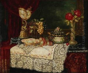 Still Life (+ Another; Pair) by Josefine Osnaghi