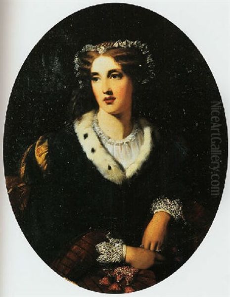 Potrait Of A Lady, Said To Be Lady Bessborough, Seated - view 1